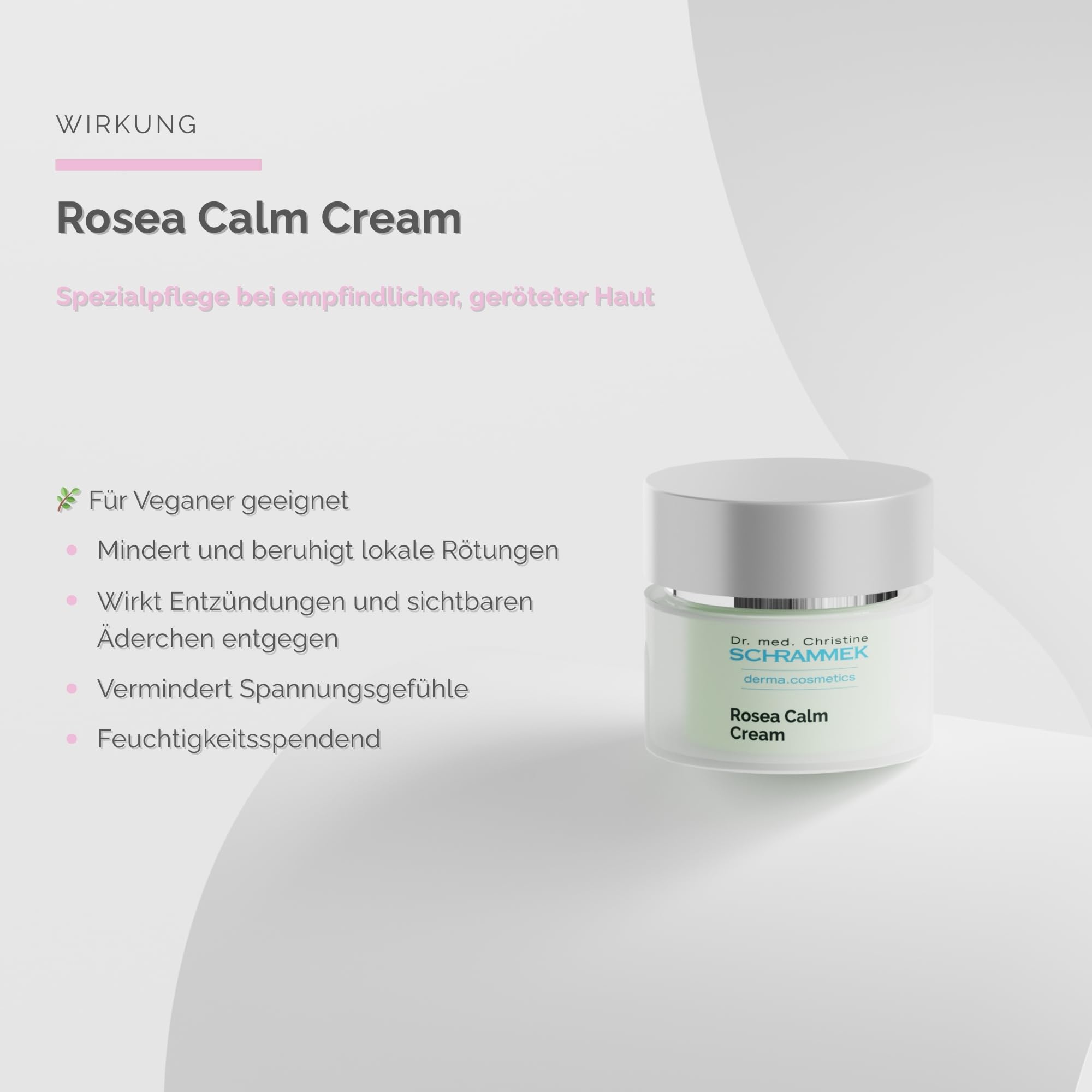 SCHRAMMEK Rosea Calm Cream, 1 x 50 ml : Amazon.de: Kosmetik